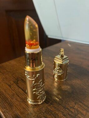 NEW Gold Tone Lip Balm Stick